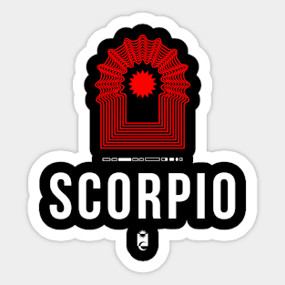 Scorpio Sticker